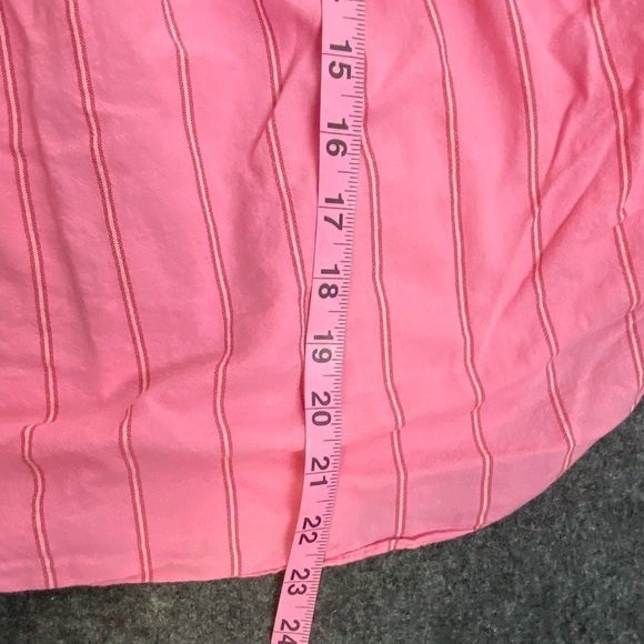 Madewell Butterfly Striped Top Cecilia Stripe XS Pink - Picture 7 of 7